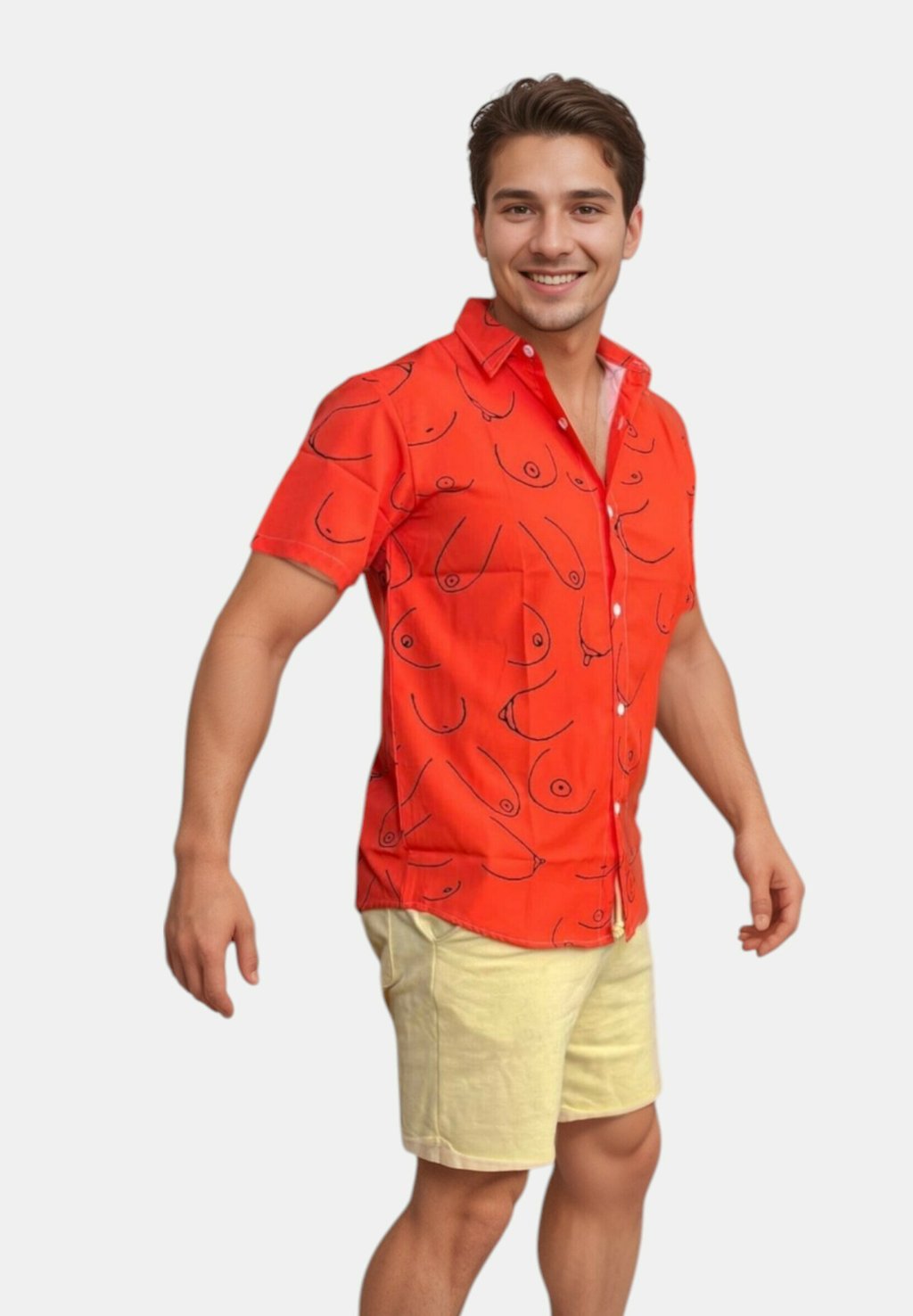 

Рубашка JUGS HAWAIIAN Mr Ukko, оранжевый
