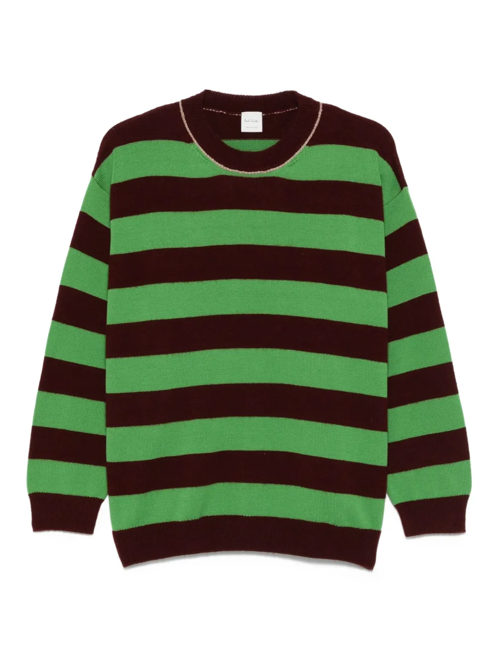 

Полосатый свитер Paul Smith, красный