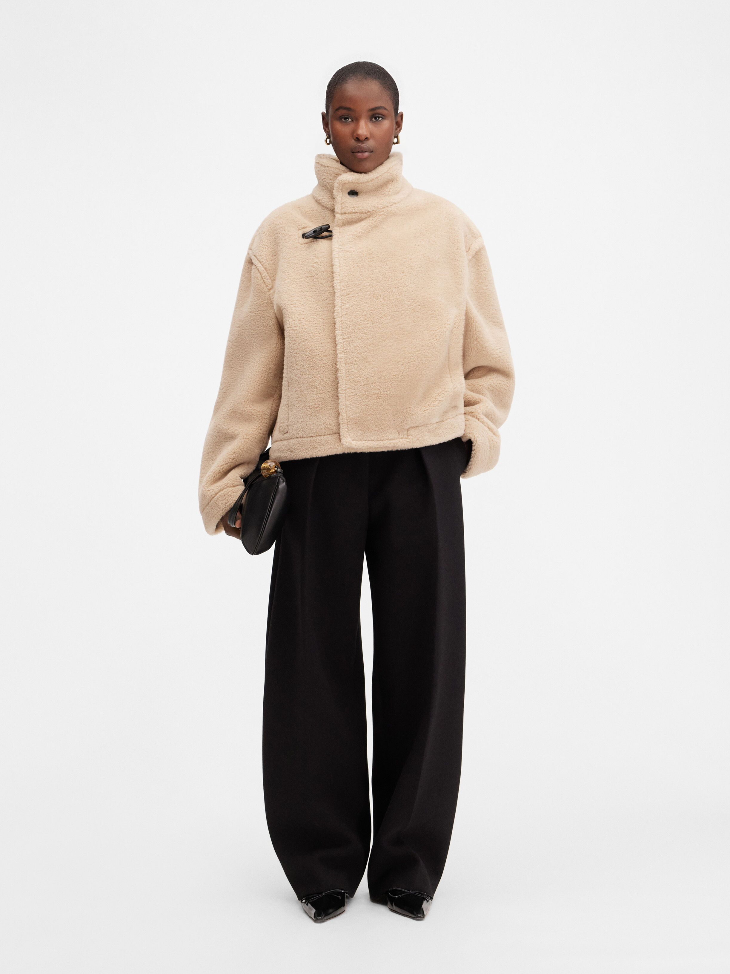 

Куртка из искусственного флиса JACQUEMUS The Fernando jacket, бежевый
