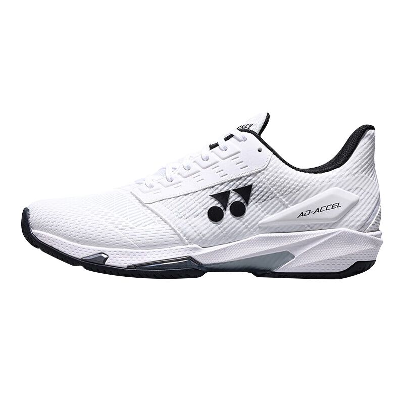YONEX Антискользящие износостойкие низкие теннисные туфли Unisex White Black — фото 3
