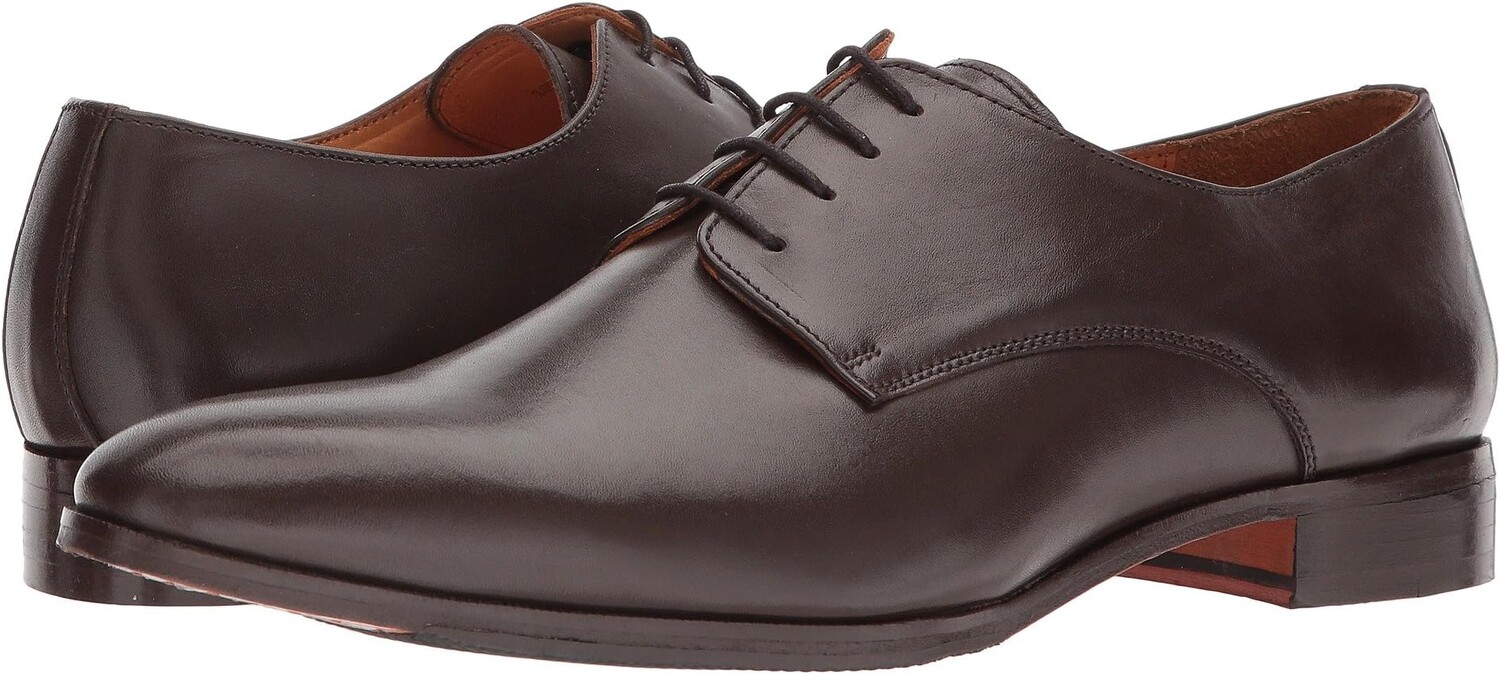 

Оксфорды Carlos by Carlos Santana Power Oxford, цвет Dark Brown Full Grain Calfskin Leather