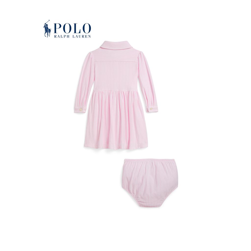 Платье fw25 для младенцев и малышей Polo Ralph Lauren, мультиколор — фото 3