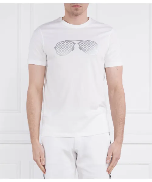 

Футболка-Авиатор в клетку Regular fit Michael Kors, белый
