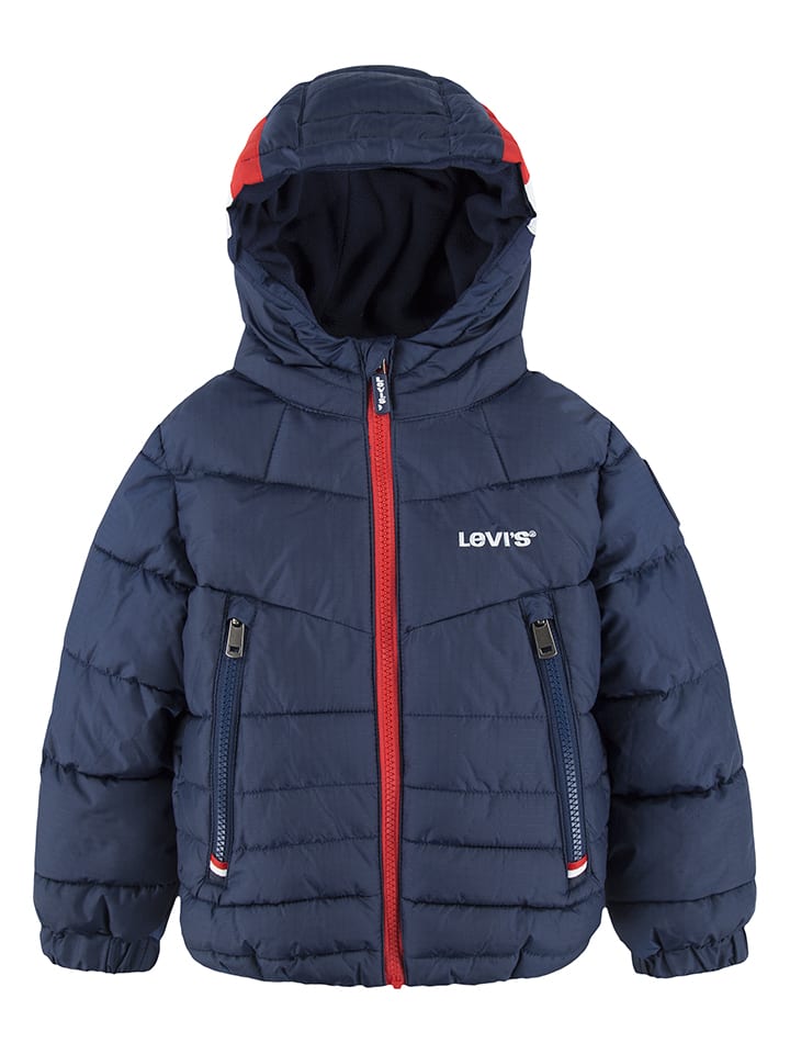 

Levi's Kids Пуховая куртка синего цвета