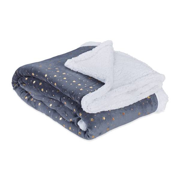 

Одеяло Relaxdays Grau 150x200 cm, 150x1x200 см цвет gold/grau/weiß