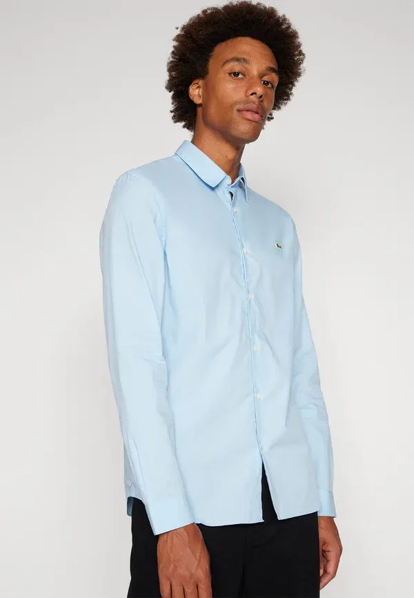 Рубашка Lacoste Slim Fit Stretch Poplin, обзор — фото 4