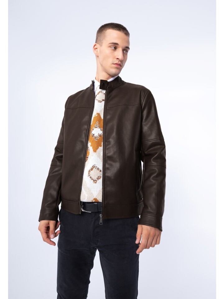 

Кожаная куртка Wittchen WITTCHEN Faux leather jacket., коричневый