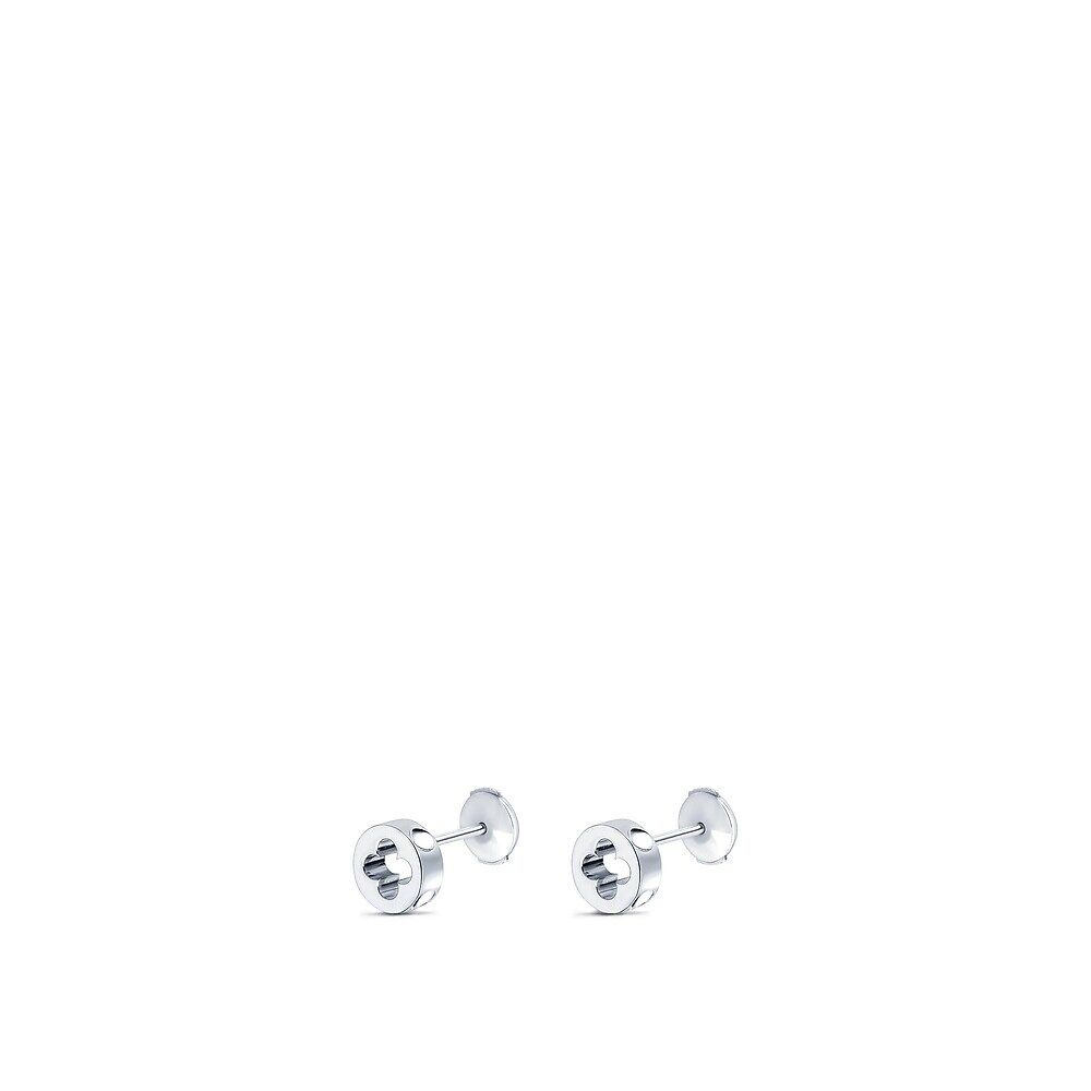 

СЕРЬГИ-ПУЛЬСЫ EMPREINTE, БЕЛОЕ ЗОЛОТО Louis Vuitton, серебряный