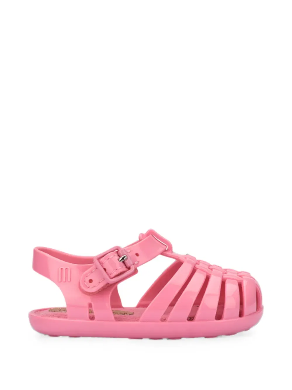 Сандалии с застежкой-пряжкой и ремешком для ношения Mini Melissa, розовый — фото 2