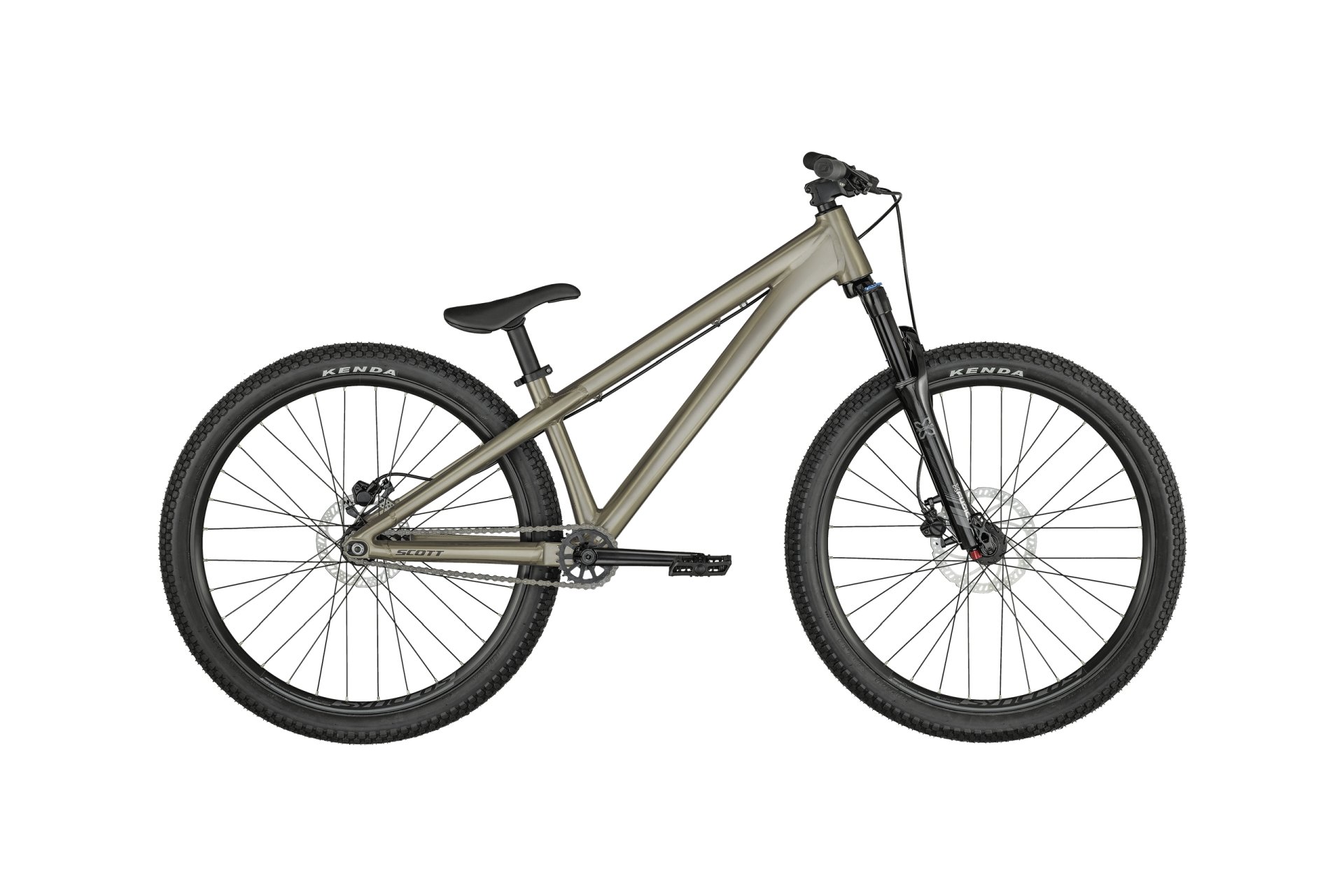

Горный велосипед Scott Voltage yz 0.1 - 26 дюймов - dirt, silber | moss raw alloy