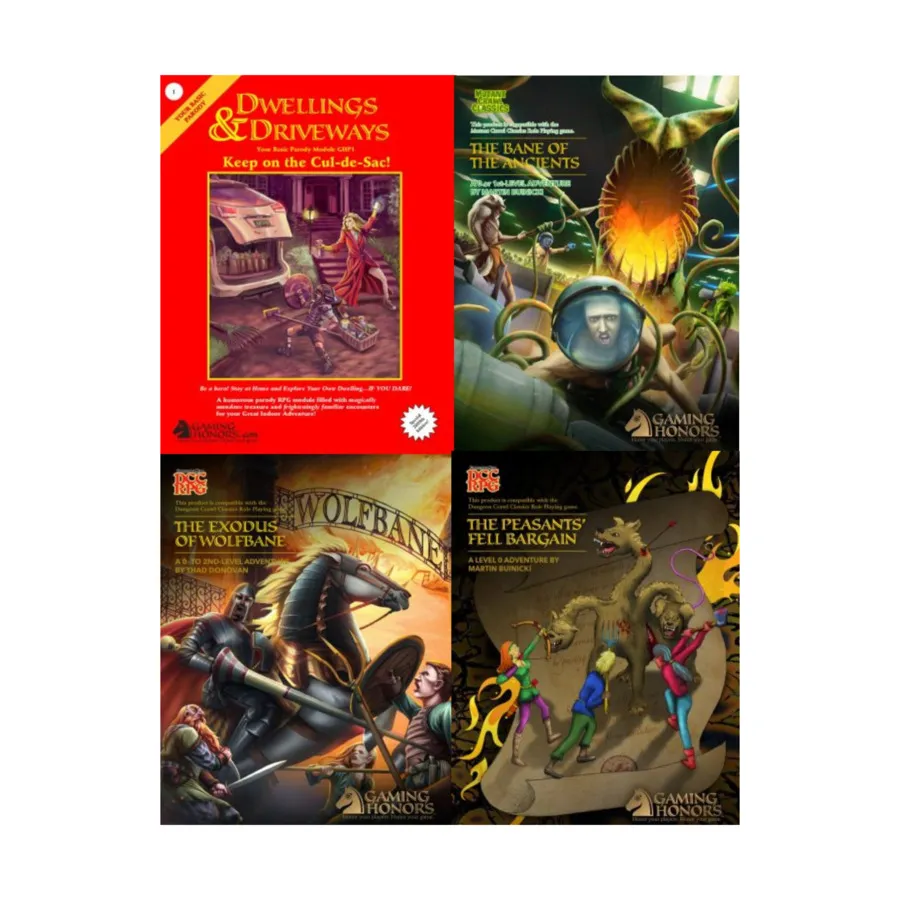 

Пакет дополнений Gaming Honors DCC и MCC, Role Playing Games (Gaming Honors)