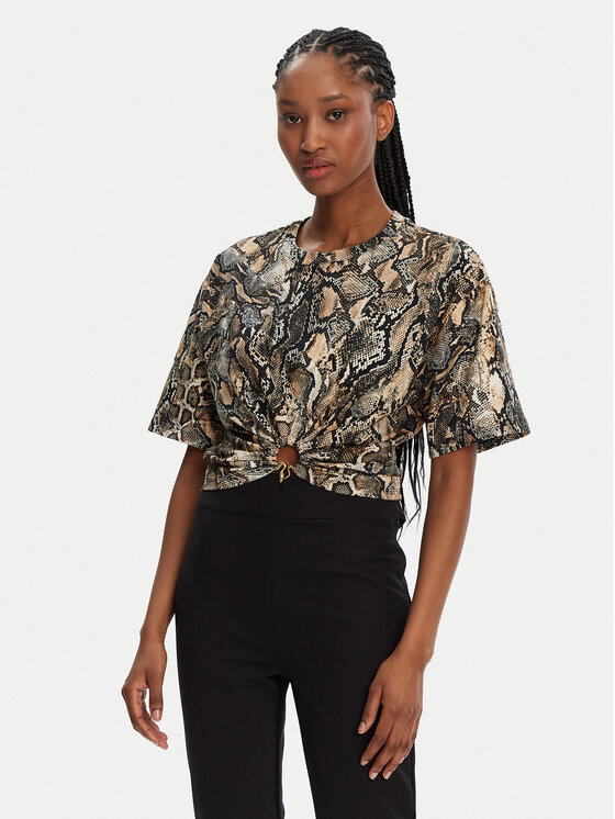 

Футболка обычного кроя 78PAHE01 Just Cavalli, коричневый
