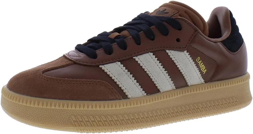 Кроссовки Samba XLG, adidas, коричневый/бежевый/черный