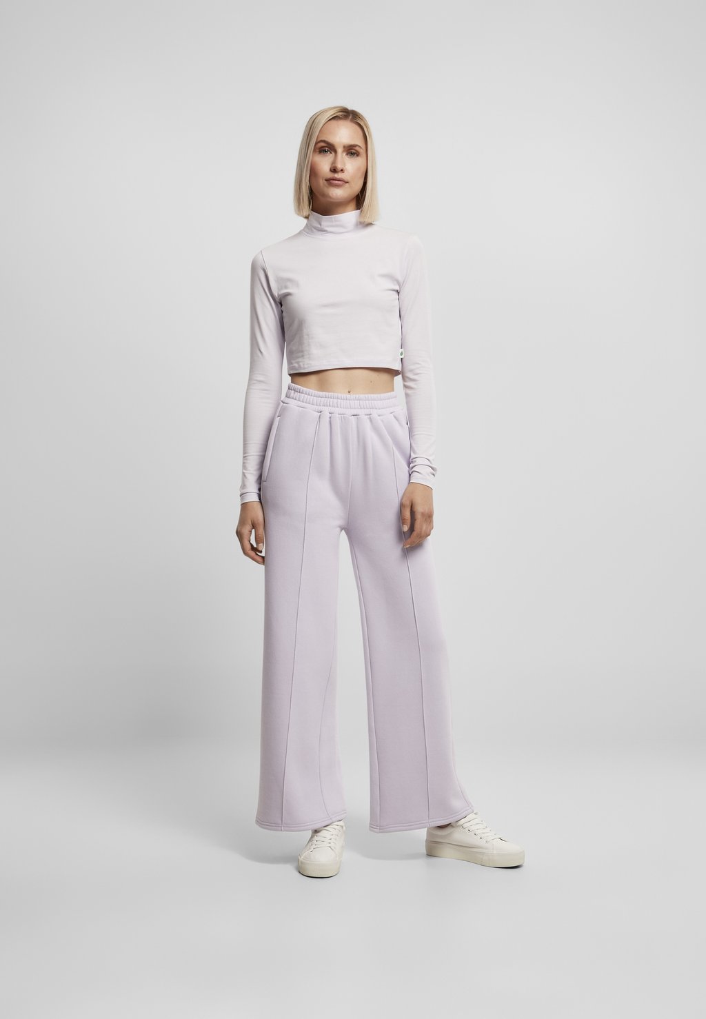 

Топ с длинными рукавами CROPPED Urban Classics, цвет Softlilac