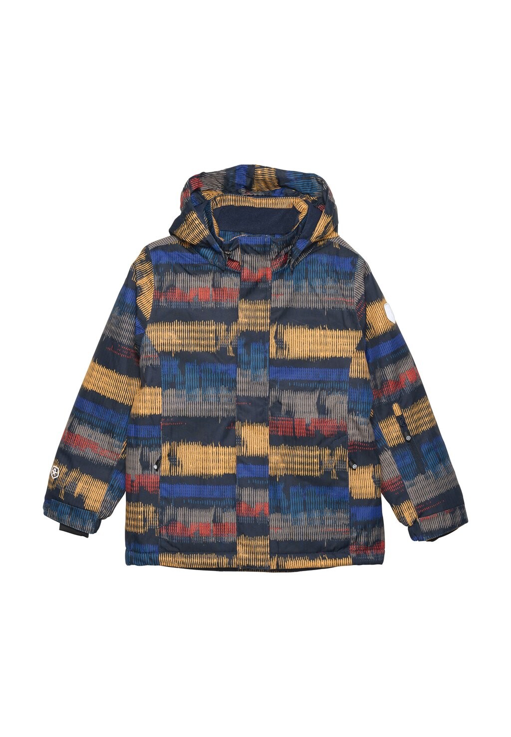 

Куртка для сноуборда COSKI AOP Color Kids, цвет total eclipse