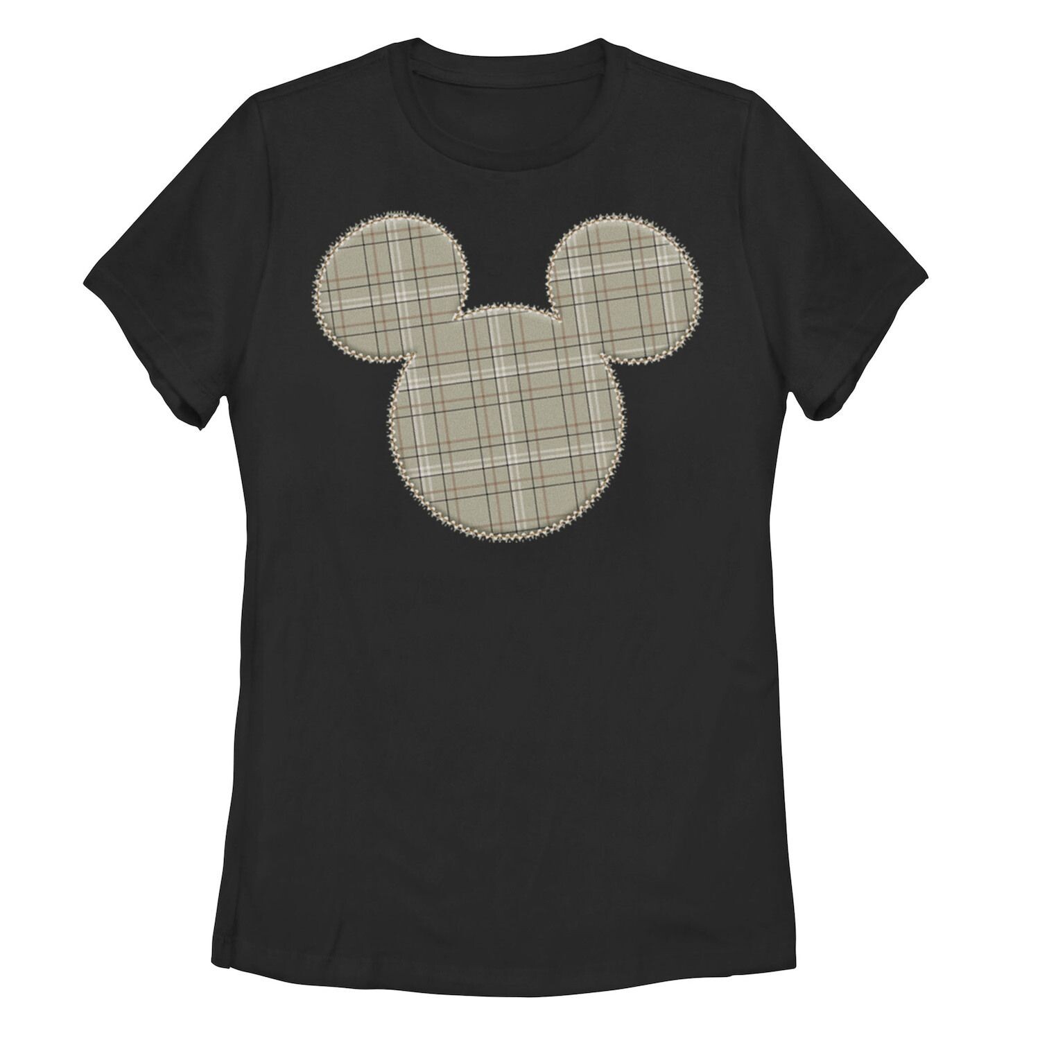 

Детская клетчатая футболка Disney's Mickey & Friends с нашивкой Микки и друзьями Licensed Character