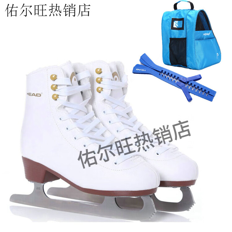 

HEAD Коньки для фигурного катания F200 утепленные, ворсовые, для детей и взрослых, размер 28