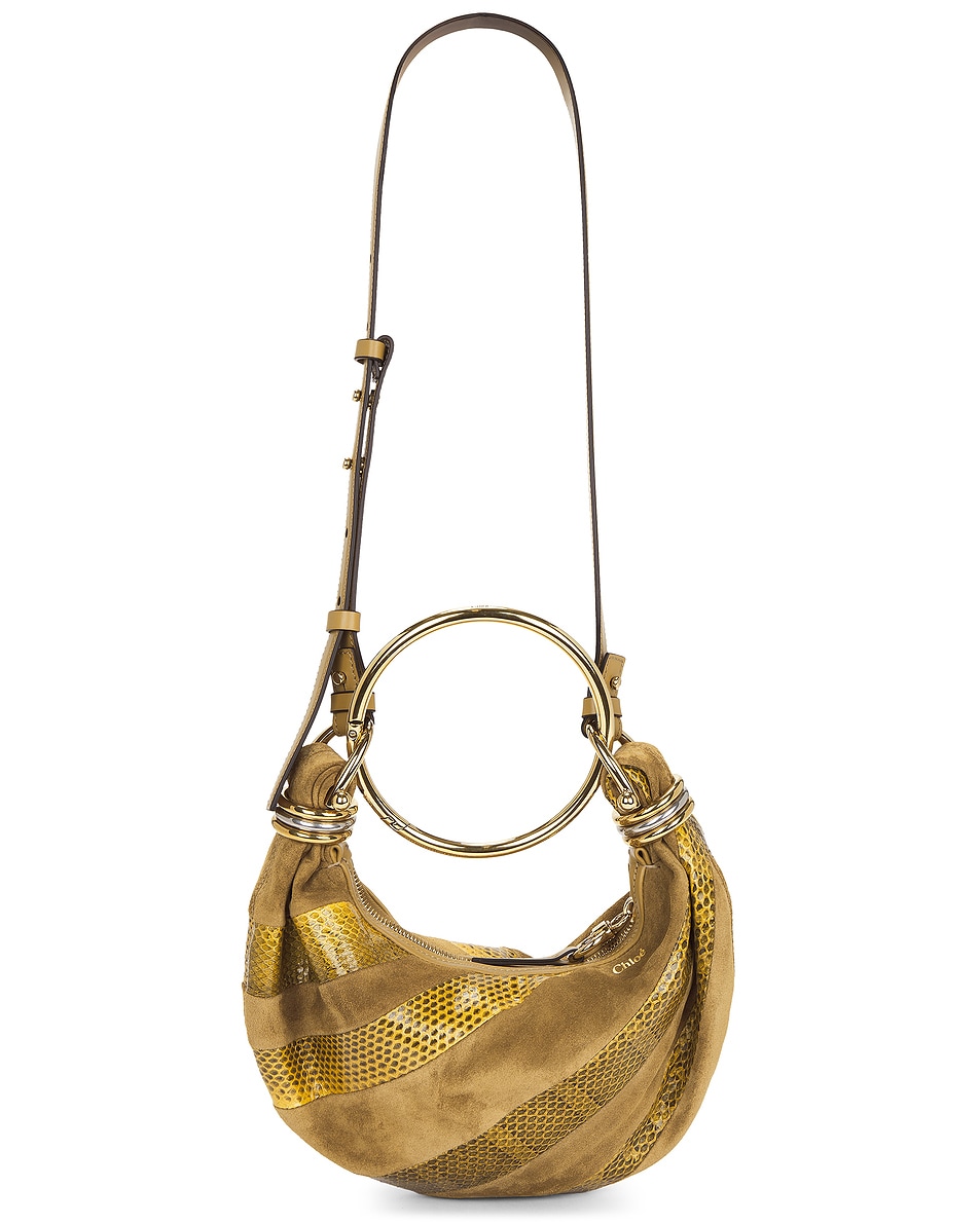 

Сумка-браслет Chloe, Gold Khaki