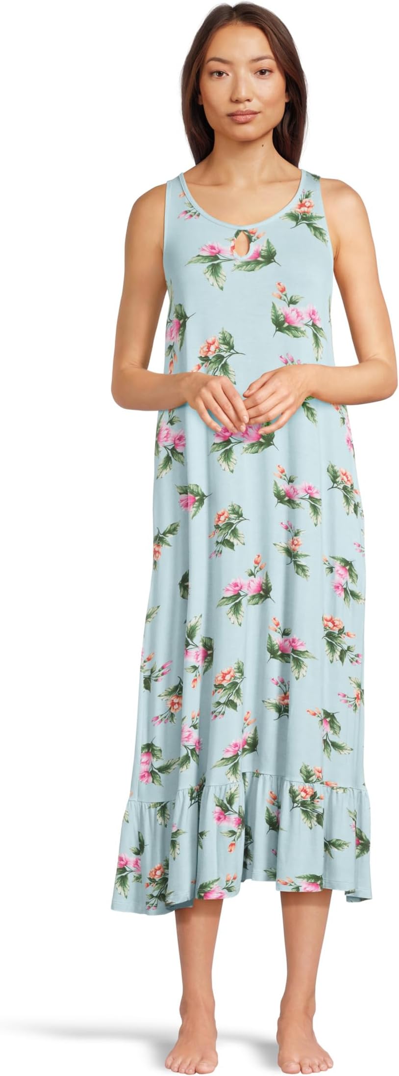 

Женский длинный ночной халат без рукавов Tommy Bahama, Multi Floral