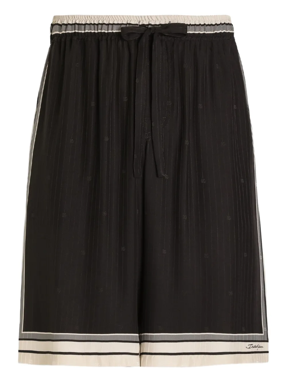 

Шорты с кулиской Dolce & Gabbana, черный