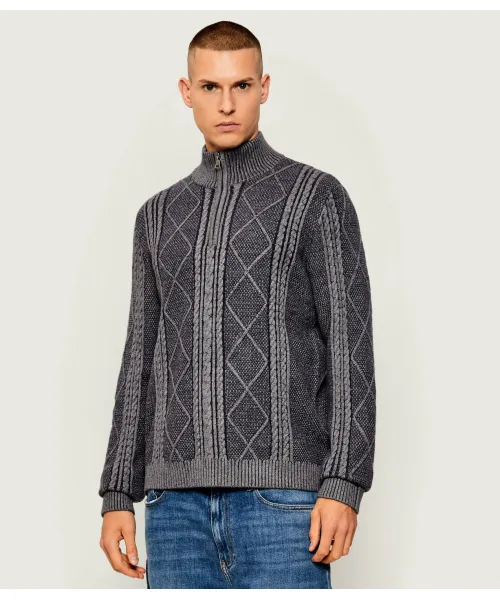 

Рождественский свитер Regular fit Guess Jeans, серый