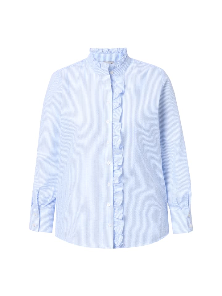 

Традиционная блузка небесно-голубого цвета Ulla Popken