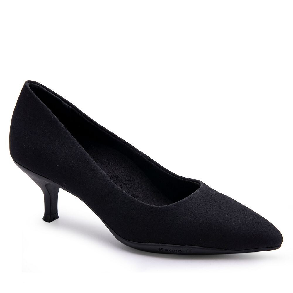 

Женские туфли-лодочки на каблуке Aerosoles Ludlow, цвет Black Stretch