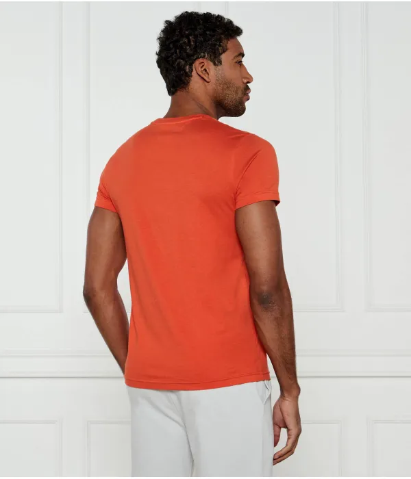 Футболка Slim fit Tommy Hilfiger, оранжевый — фото 3