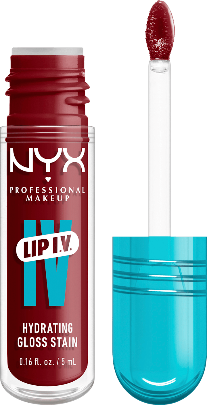 

Блеск для губ NYX PROFESSIONAL MAKEUP Lipgloss Lip IV Gloss Stain 13 Cranberry Splash, 5 ml
