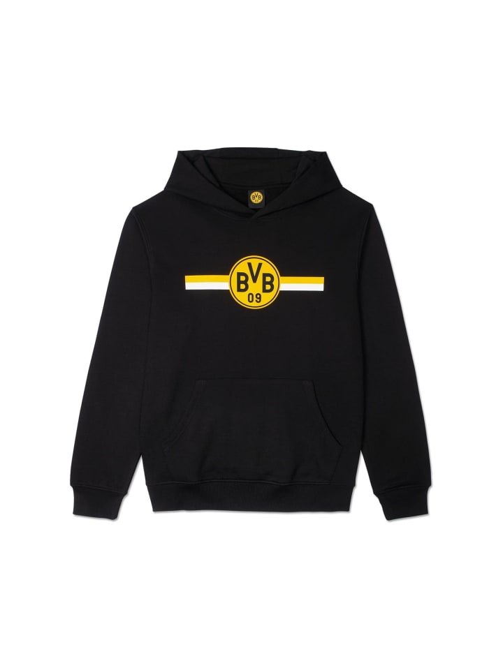 

Пуловер с капюшоном BVB, черный