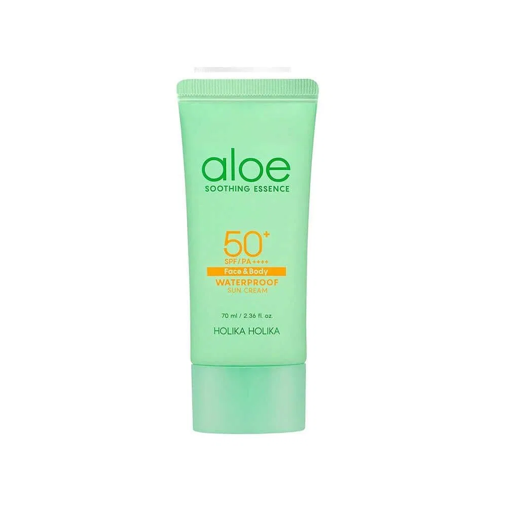 Водостойкий солнцезащитный гель «Aloe Soothing Essence Waterproof Sun Gel» SPF 50+ / PA++++ 70 мл от Holika Holika Holika Holika