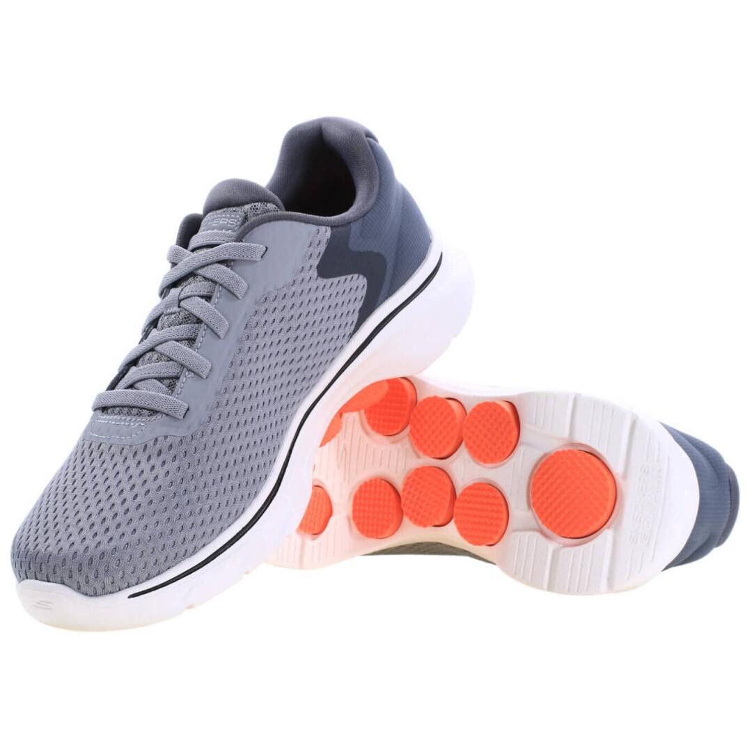 Кроссовки Skechers GO WALK 7 Lifestyle Shoes Men Low-top Gray, серый — фото 4