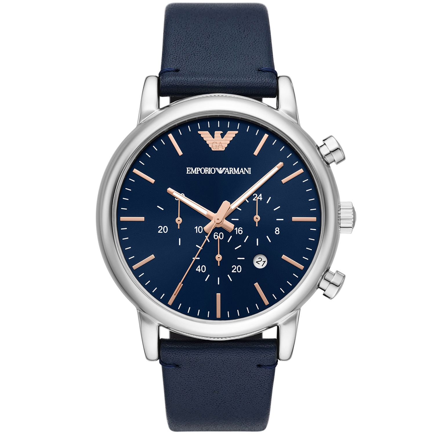

Серебряные мужские часы Armani Emporio