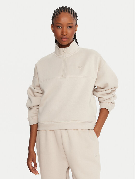 

Свитшот regular fit Reebok X Ewa Chodakowska RK25305CCW Reebok, бежевый