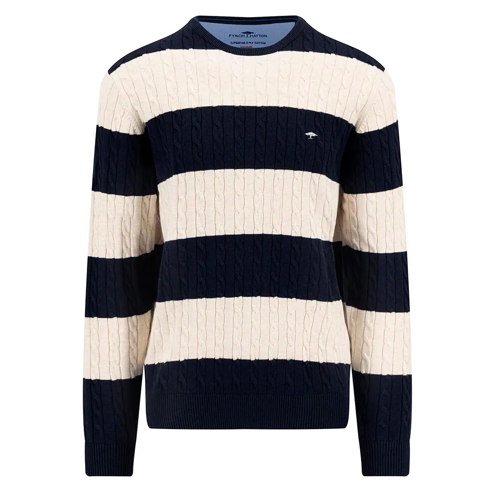 

Свитер Fynch Hatton 1412225 Striped, бежевый