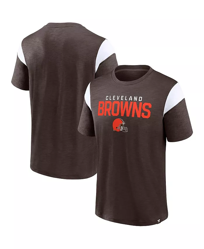 

Мужская коричневая футболка Cleveland Browns Home Stretch Team Fanatics