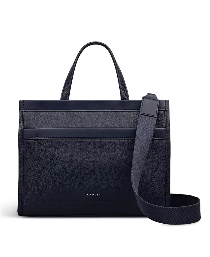 

Сумка Alba Place Medium с застежкой-молнией Radley London, синий