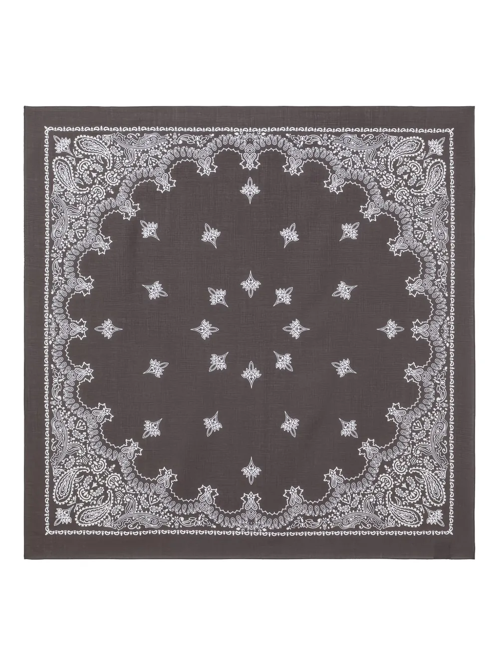 

Шарф с узором "пейсли" Destin, черный