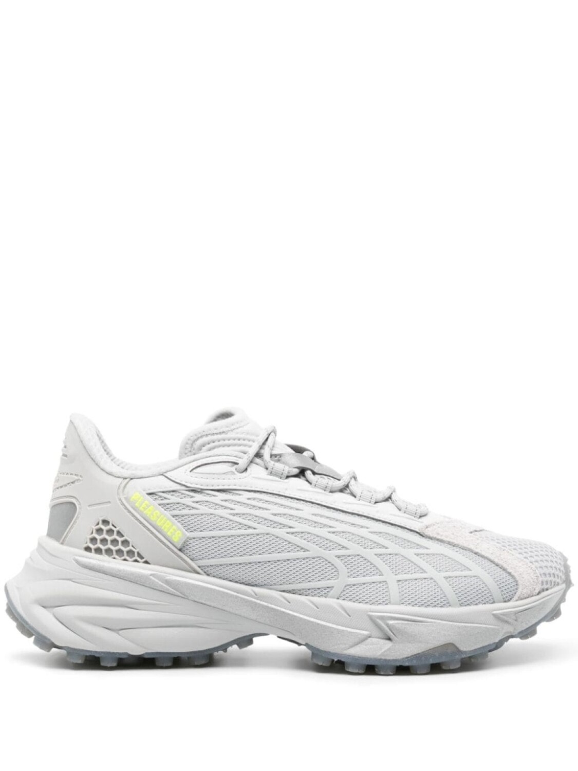 

PUMA сетчатые кроссовки Spirex из коллаборации с Pleasures, серый
