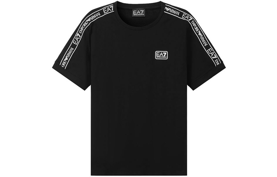 

Футболка мужская черная EA7 SS22 EMPORIO ARMANI
