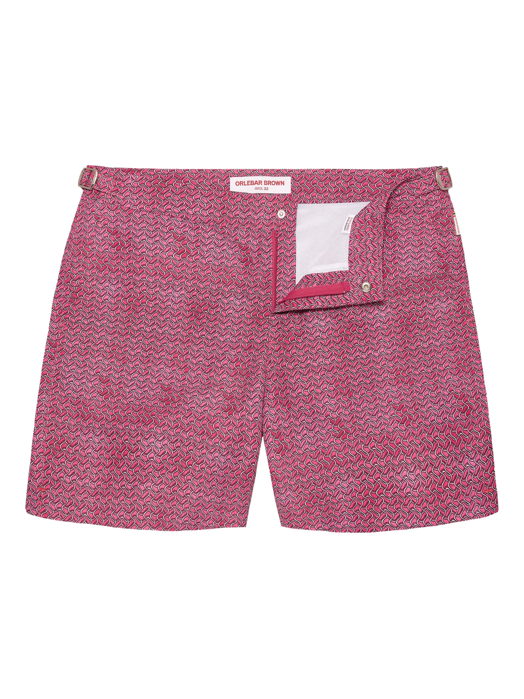

Плавки-шорты Bulldog с принтом Orlebar Brown, розовый