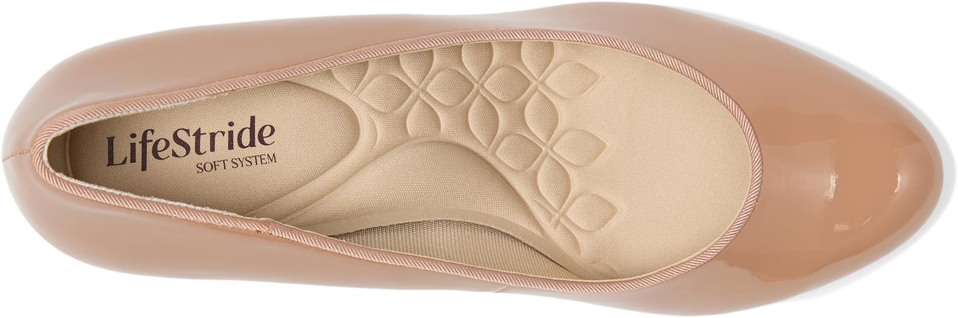 Туфли LifeStride Parigi-Plus Pump Shoes, Desert Nude Patent — фото 2