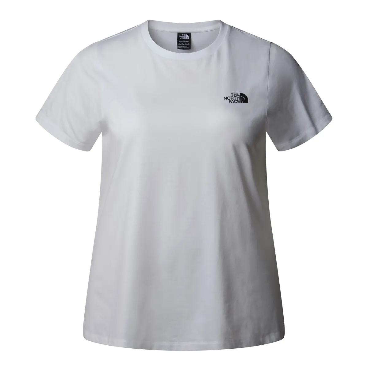 

Футболка The North Face "W PLUS S/S SIMPLE DOME TEE", больших размеров, белый