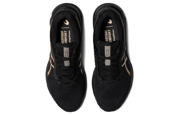 Кроссовки gel pulse 11 золотистые Asics, черный — фото 3