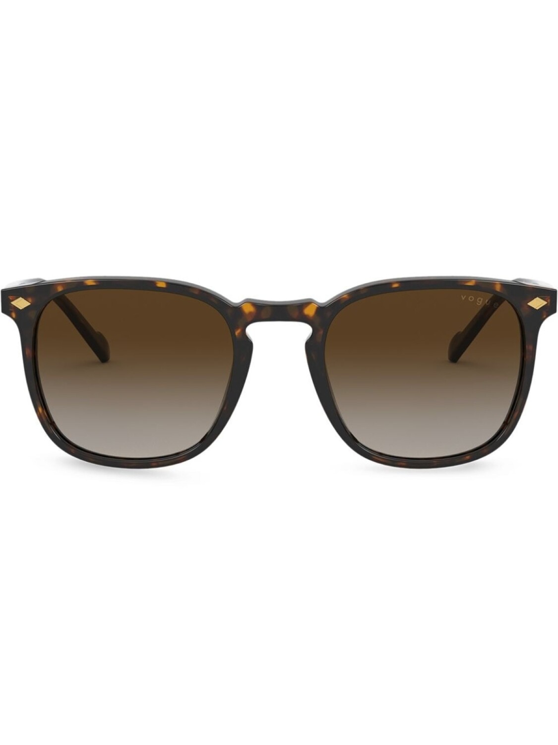 

Солнцезащитные очки в оправе черепаховой расцветки Vogue Eyewear, коричневый