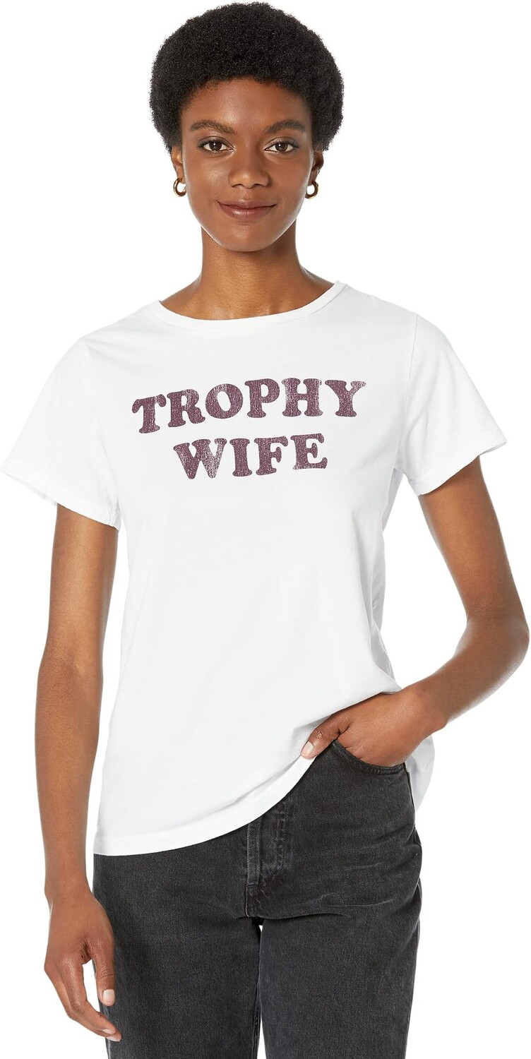 

Футболка The Original Retro Brand Trophy Wife, белый