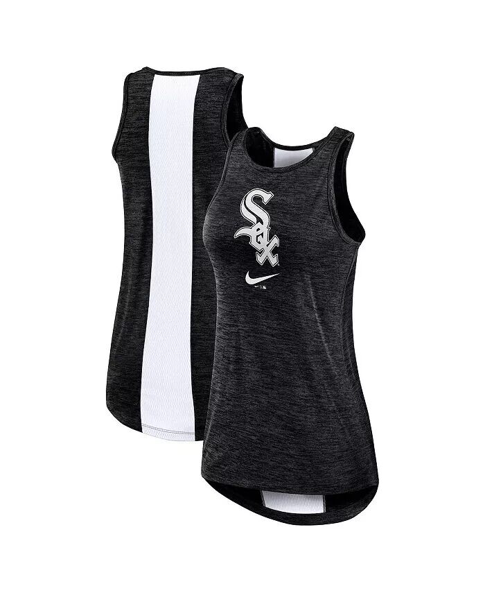 

Женская черная майка Chicago White Sox Right Mix с высоким воротником Nike