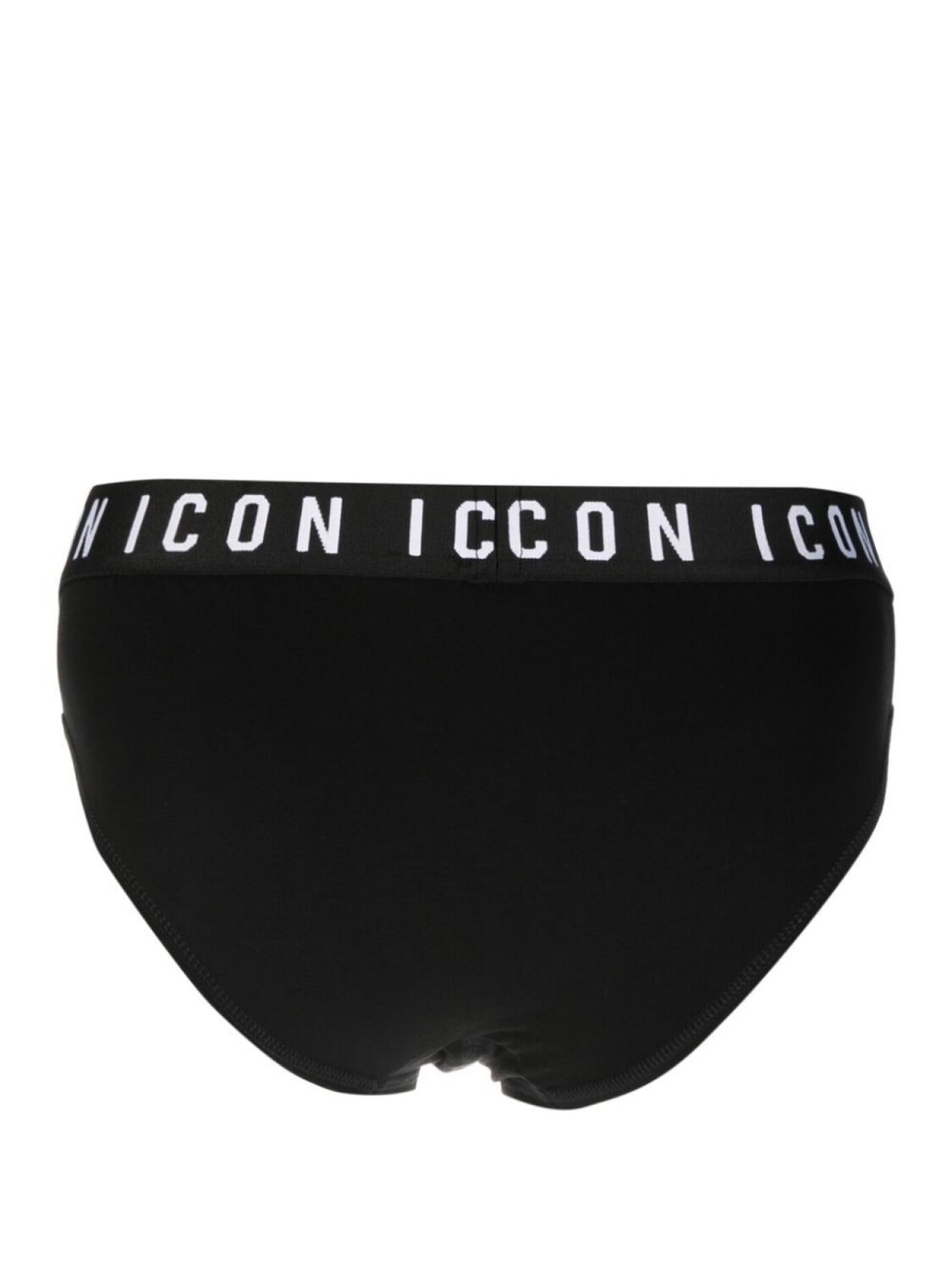 

DSQUARED2 трусы-брифы Icon с эластичным поясом, черный