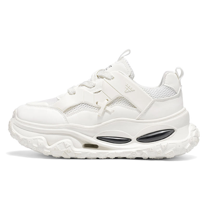 

Низкие массивные кроссовки мужские ZULISHI, белый