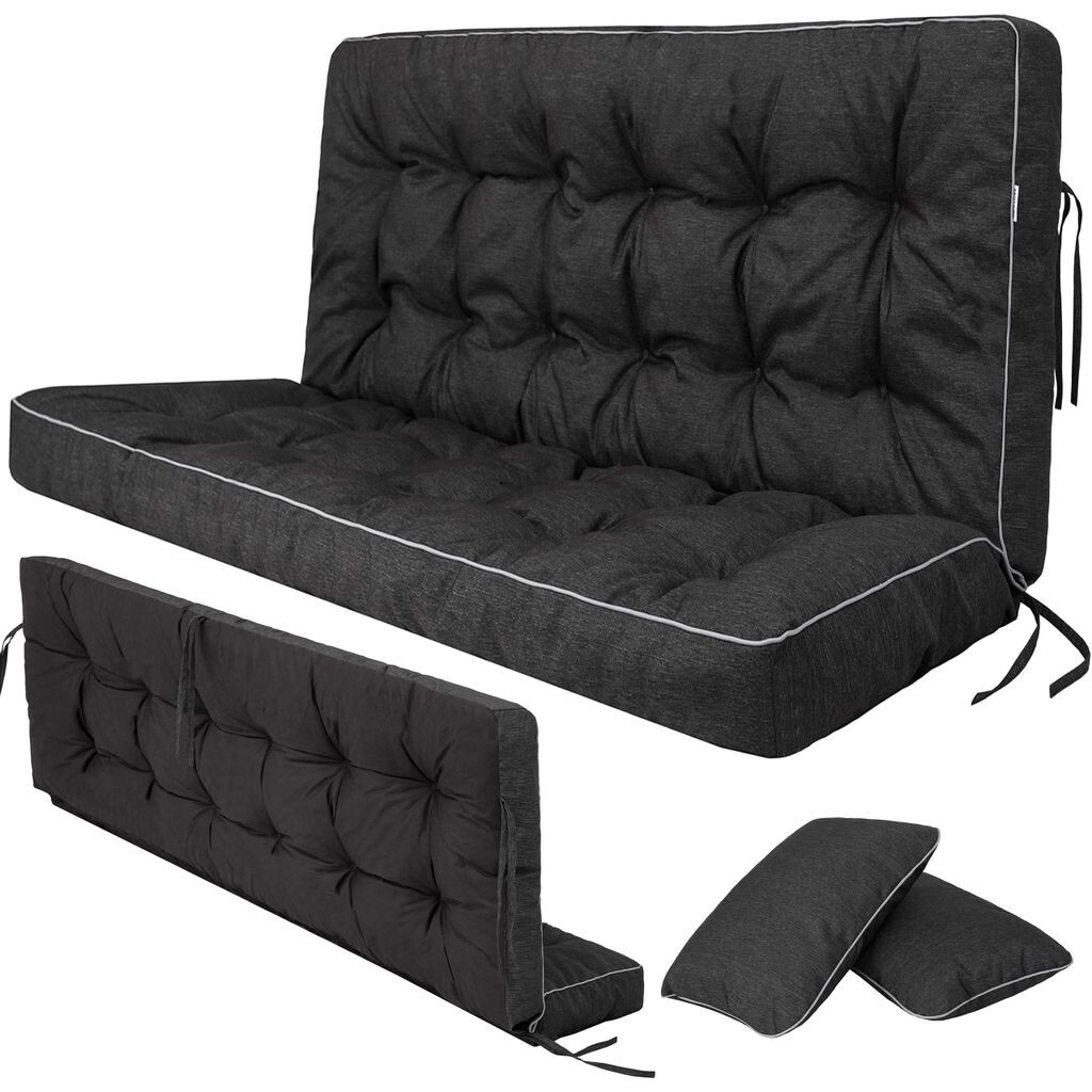 

Подушка сиденья Core, подушка для скамейки, садовая скамейка, подушка для скамейки, качели на крыльце, подушка для качелей в помещении, садовая подушка Пола | 150 см | Черный Sales Core